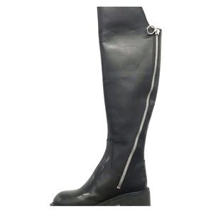 ASH Leather High Shaft Boots Size 5M (35)